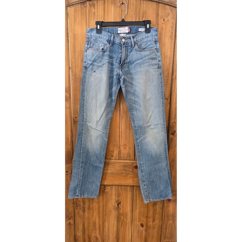 Lucky Brand Jeans Mens 29x32 Blue Denim 221‎ Original Straight Leg 5-Pocket USA